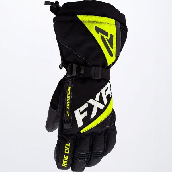 Gloves FXR Fuel Snowmobil Gloves Black/Hi-vis
