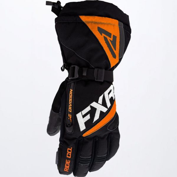 Gloves FXR Fuel Snowmobil Gloves Black/Orange