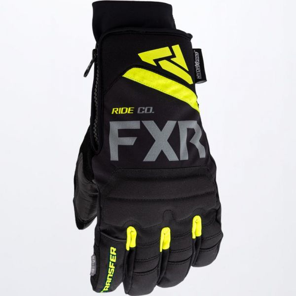 Gloves FXR Snowmobil Transfer Short Cuff Black/Hi Vis Gloves