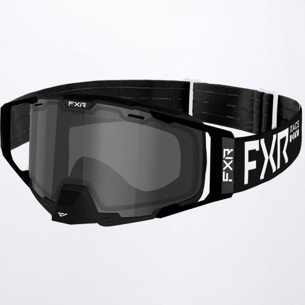 Goggles FXR Combat Snowmobil Goggle Black/White