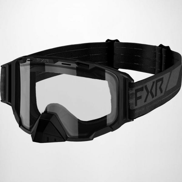 Goggles FXR Youth Snowmobil Maverick Clear Goggle Black Ops