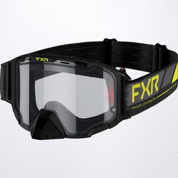 Goggles FXR Maverick Electric Snowmobil Goggle Hi Vis/Black