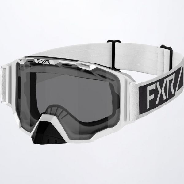Goggles FXR Maverick Snowmobil Goggle White