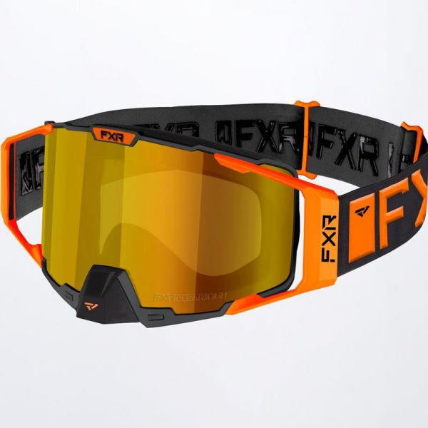 Goggles FXR Pilot Snowmobil Goggle Orange