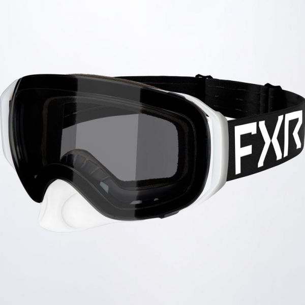 Goggles FXR Ride X Spherical Snowmobil Goggle Black/White
