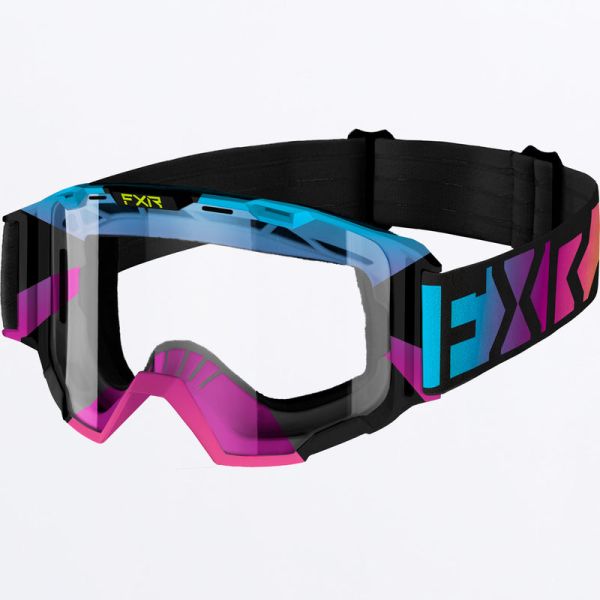 Goggles FXR Youth Snowmobil Goggle Maverick Spectrum Clear Lens 23