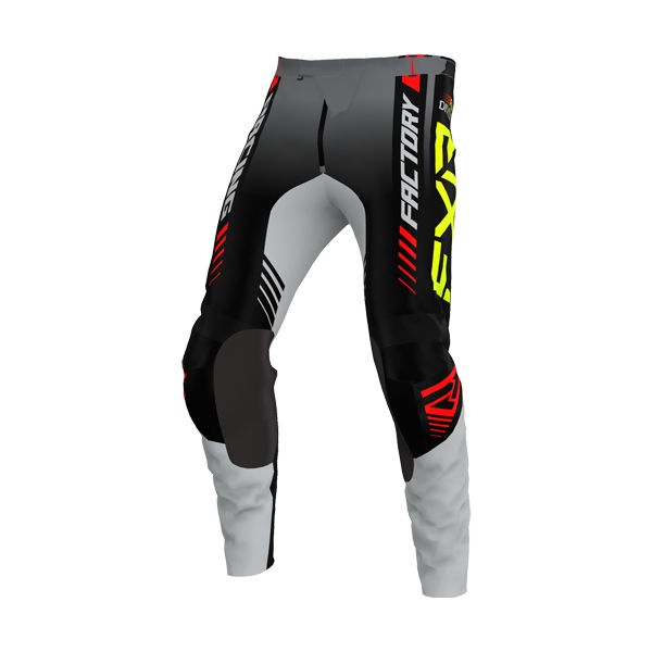 Pants MX-Enduro FXR Clutch Pro MX Pant Black/Grey/Hi-Vis