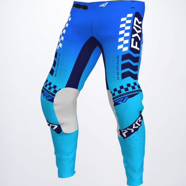 Pants MX-Enduro FXR Podium Gladiator Blue Enduro Pants