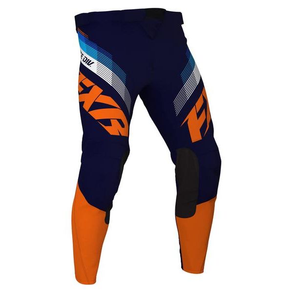 Pantaloni MX-Enduro Copii FXR Pantaloni Enduro Copii Clutch Orange/Midnight