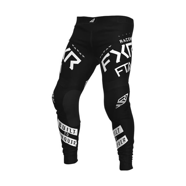 Pantaloni MX-Enduro FXR Pantaloni Enduro Podium Gladiator Black/White