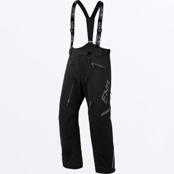 Bibs FXR Snowmobil Insulated Mission FX Pant Black Ops 24