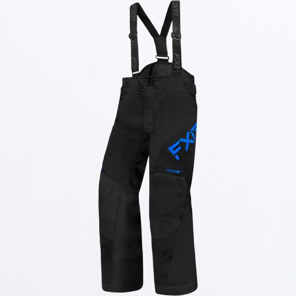 Pantaloni Snow - Copii FXR Pantaloni Snowmobil Youth Insulated Clutch Black/Blue 23
