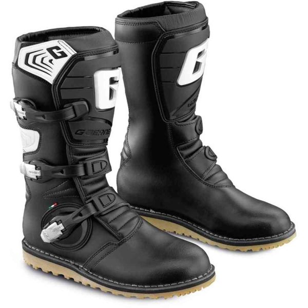  Gaerne Trial Moto Boots Balance Pro Tech Black 24