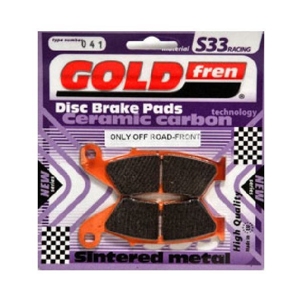 Brake pads Goldfren S33 Rear Wheel Off Road Brake Pads