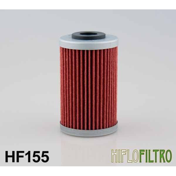 Street Bikes Oil Filters Hiflofiltro OIL FILTER HF155 (MOTOR)