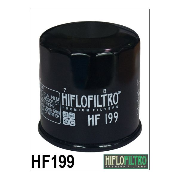 Street Bikes Oil Filters Hiflofiltro OIL FILTER HF199