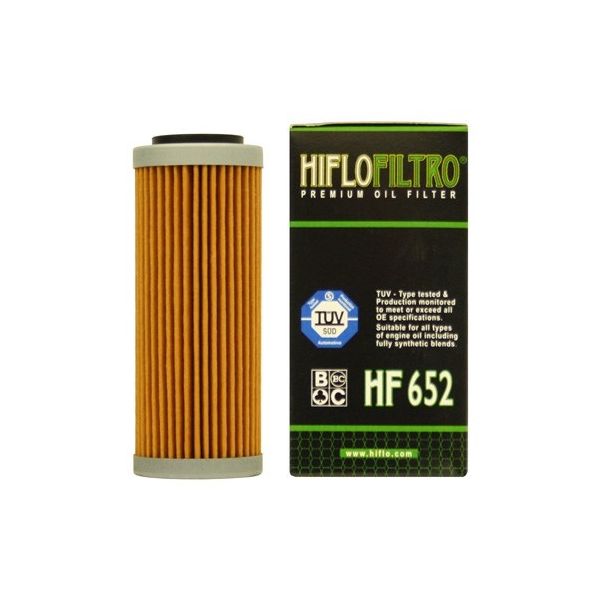 Street Bikes Oil Filters Hiflofiltro OIL FILTER HF652