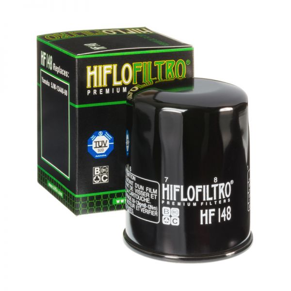  Hiflofiltro Filtru Ulei Glossy Black HF148