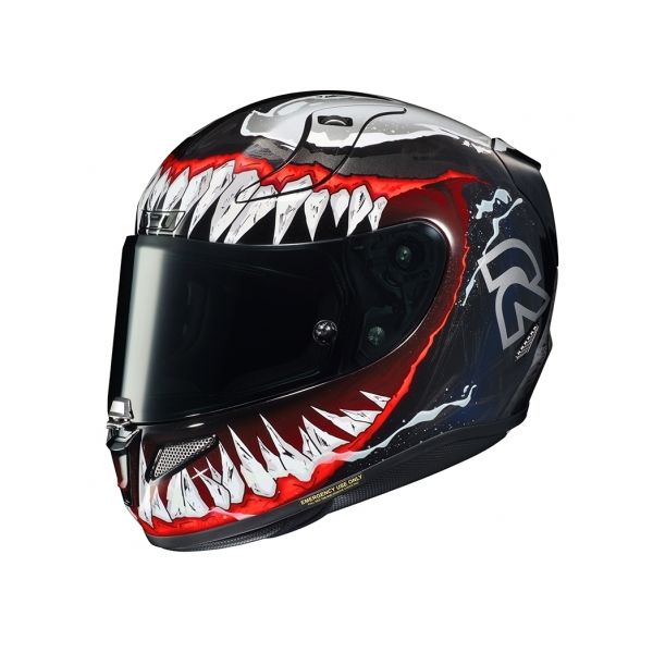 Full face helmets HJC Full-Face Helmet RPHA 11 Venom 2 Marvel Red