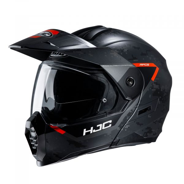 Flip up helmets HJC Moto Helmet Flip-Up C80 Bult Negru
