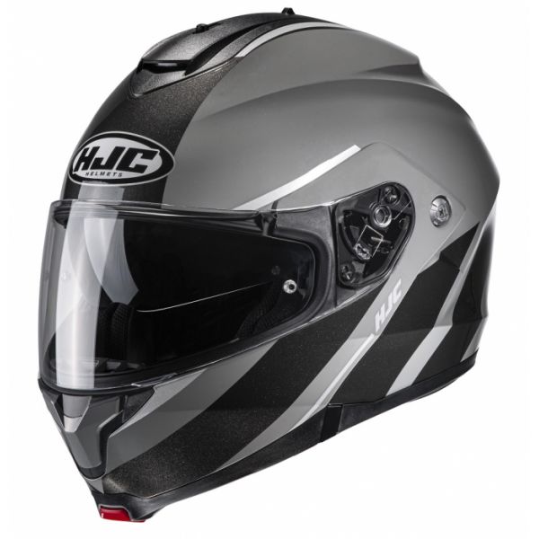 Flip up helmets HJC Helmet Flip-Up C91 Tero Black/Grey