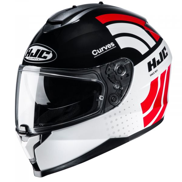 Full face helmets HJC Moto Helmet Full-Face C70 Curves Red