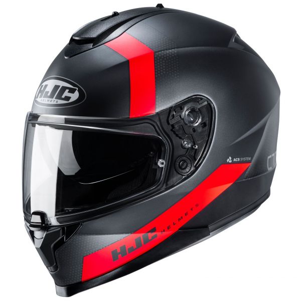 Full face helmets HJC Moto Helmet Full-Face C70 Eura Red