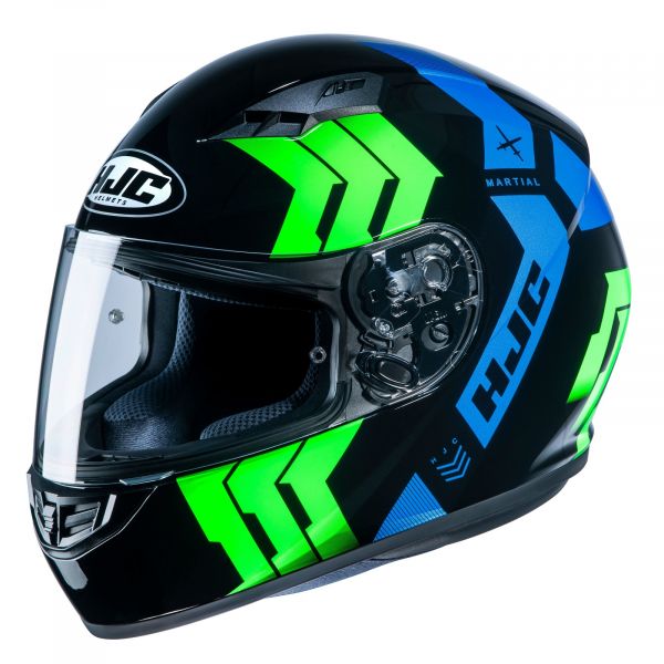 Full face helmets HJC Moto Helmet Full-Face CS-15 Martial Green