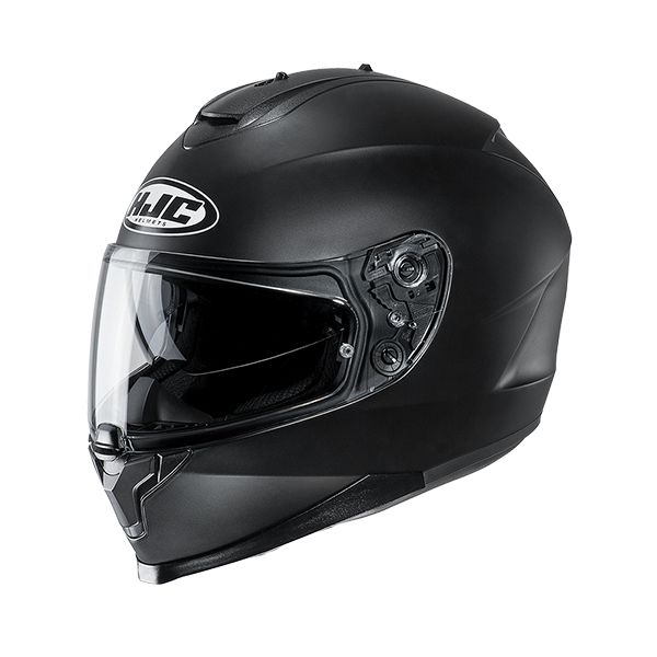 Full face helmets HJC Full-Face Moto HelmetC70N Solid Balck Matt 24