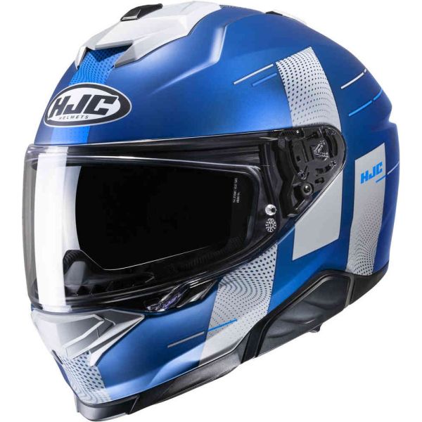 Casti Moto Integrale HJC Casca Moto Full-Face/Integrala i71 Peka Albastru 24