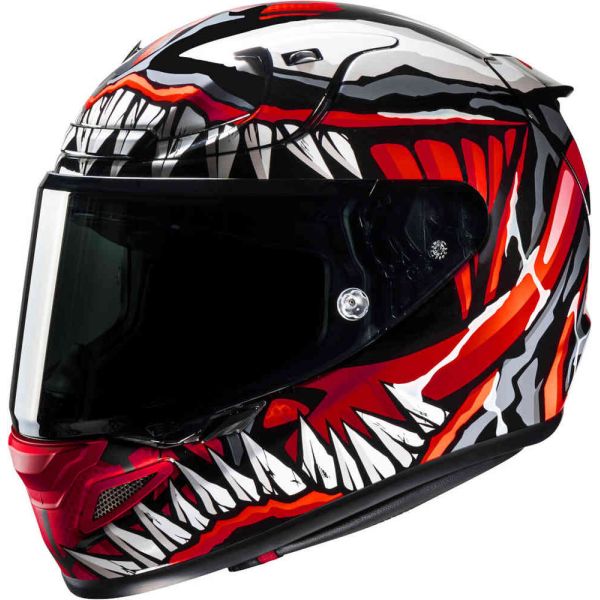 Casti Moto Integrale HJC Casca Moto Full-Face/Integrala RPHA 12 Maximized Venom Marvel Red 24