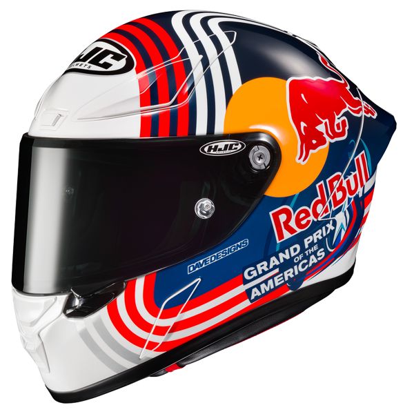 Casti Moto Integrale HJC Casca Moto Full Face RPHA 1 Red Bull Austin GP