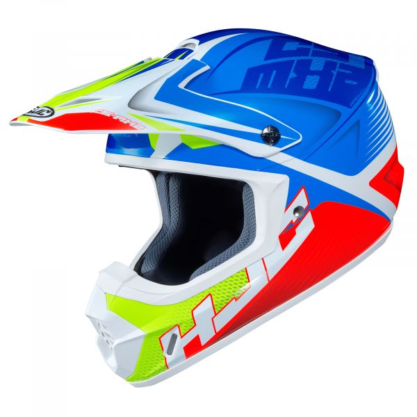 Helmets MX-Enduro HJC Moto Helmet MX CS-MX II Ellusion Red