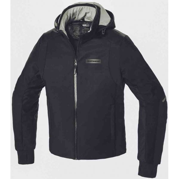 Textile jackets Spidi Armor H2OUT Black/Grey Textile Moto Jacket
