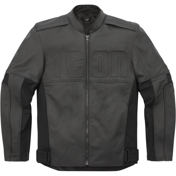  Icon Moto Leather Jacket Motorhead 3 Black