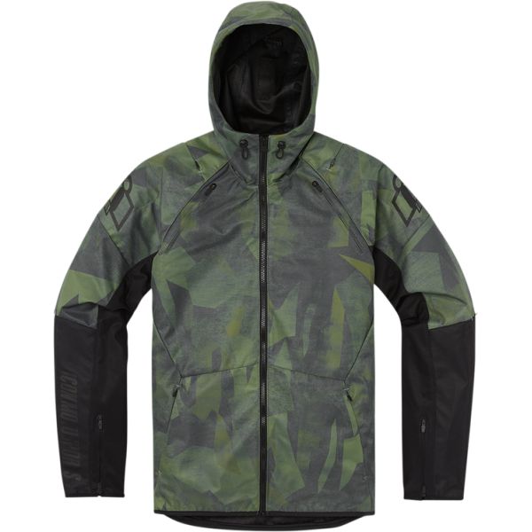 Textile jackets Icon Textile Jacket Airform Battlescar Green