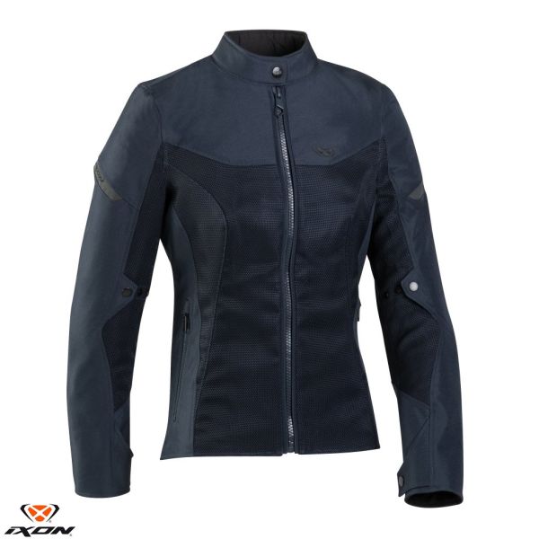  Ixon Lady Moto Textile/Jacket Fresh LS Black/Navy 24