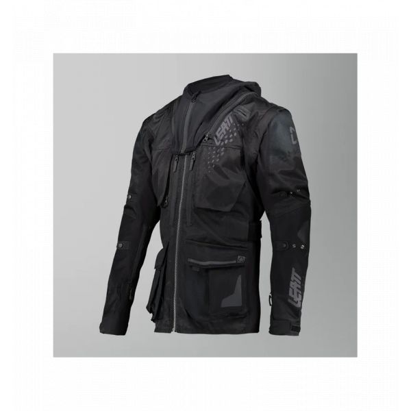 Jackets Enduro Leatt Moto MX 5.5 Enduro Black Jacket