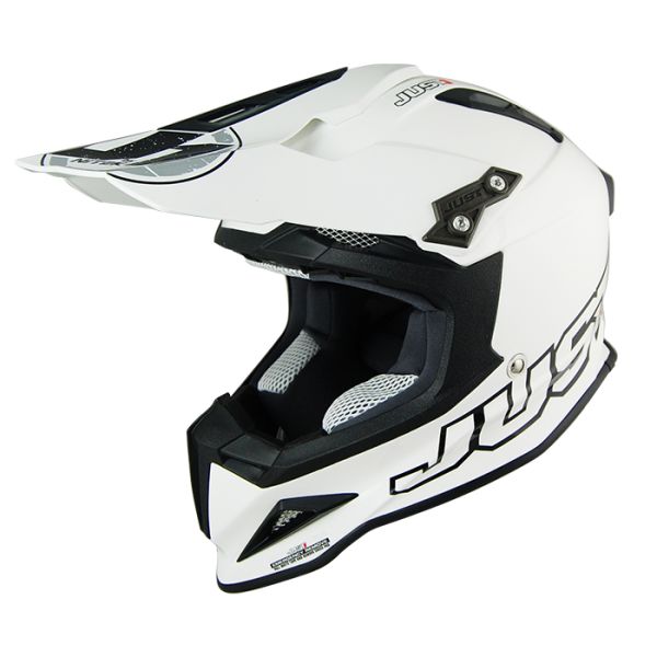 Helmets MX-Enduro Just1 Helmet J12 Solid White