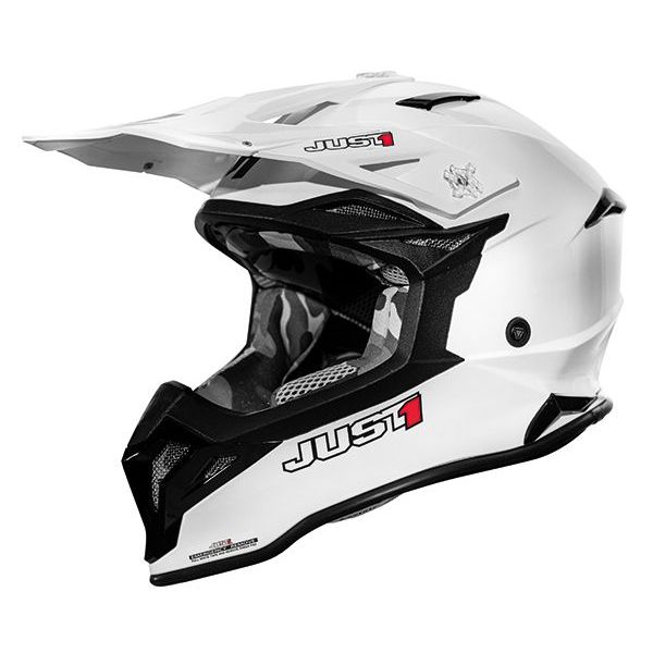 Helmets MX-Enduro Just1 Helmet J39 Solid White