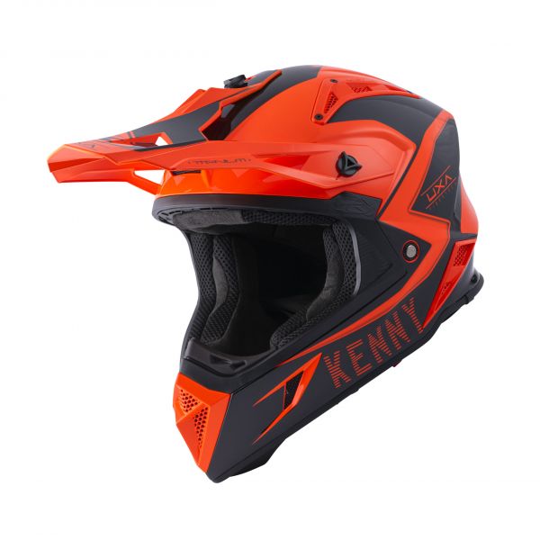 Helmets MX-Enduro Kenny Helmet Enduro Titanium Graphic Orange