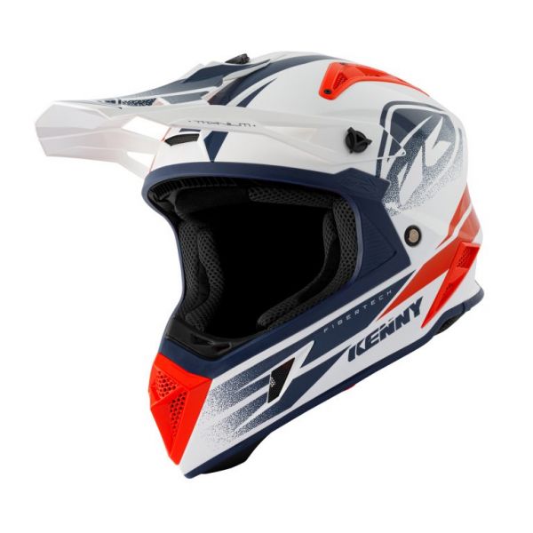 Helmets MX-Enduro Kenny Titanium Moto MX Helmet Patriot