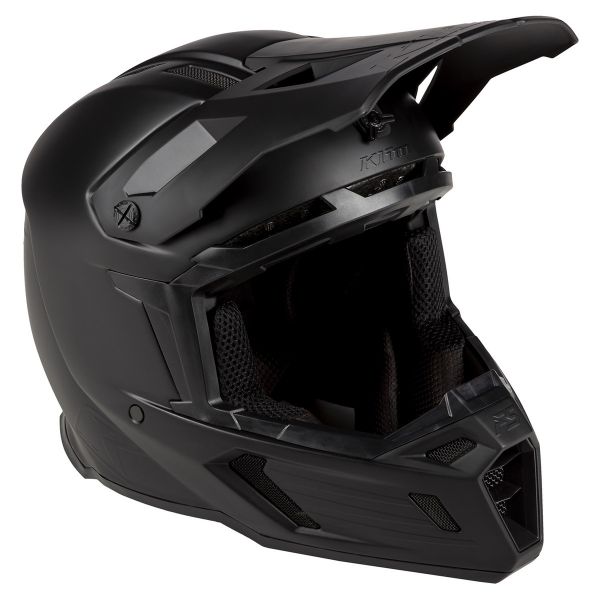 Helmets MX-Enduro Klim Moto MX Helmet F5 Koroyd Helmet ECE/DOT OPS Black
