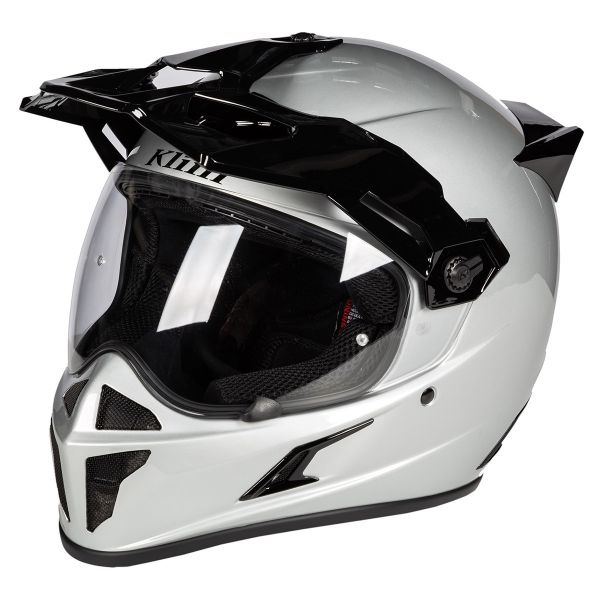  Klim Krios Karbon Adventure Helmet ECE Gloss Silver