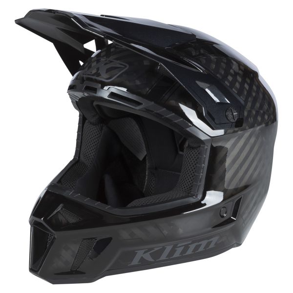 Helmets MX-Enduro Klim F3 Carbon Snowmobil Helmet ECE Phantom