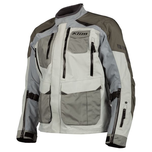 Geci Moto Textil Klim Geaca Moto Textil Touring Carlsbad Jacket Cool Gray