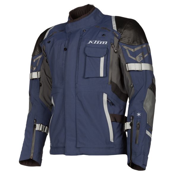 Textile jackets Klim Moto Textile Jacket Kodiak Navy Blue/Monument Gray