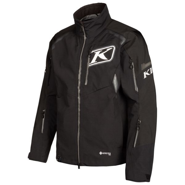 Jackets Klim Non-Insulated Snowmobil Jacket Valdez Jacket Black Asphalt