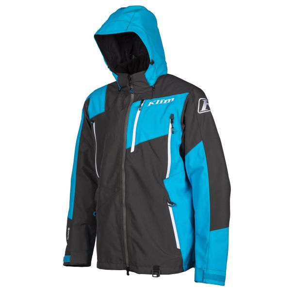  Klim Non-Insulated Snowmobil  Jacket Storm Jacket Vivid Blue