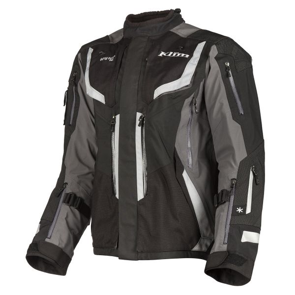 Textile jackets Klim Touring Moto Badlands Pro Textile Jacket Gray